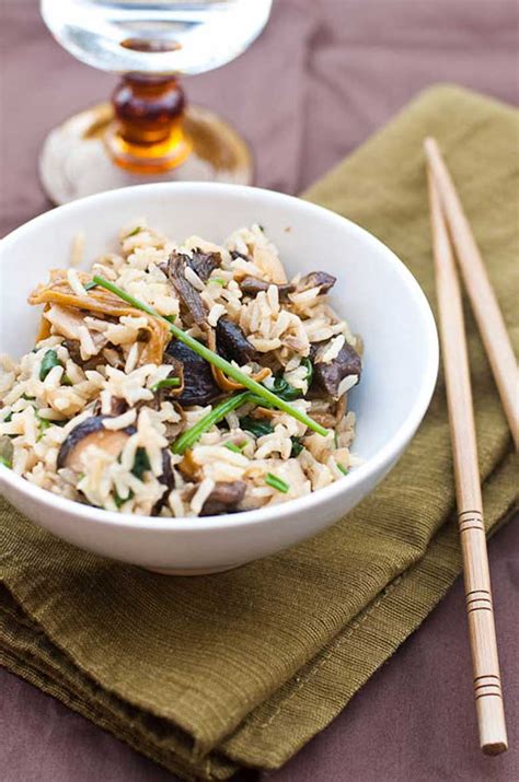 mushrooms-and-rice-with-spinach-umami-girl image