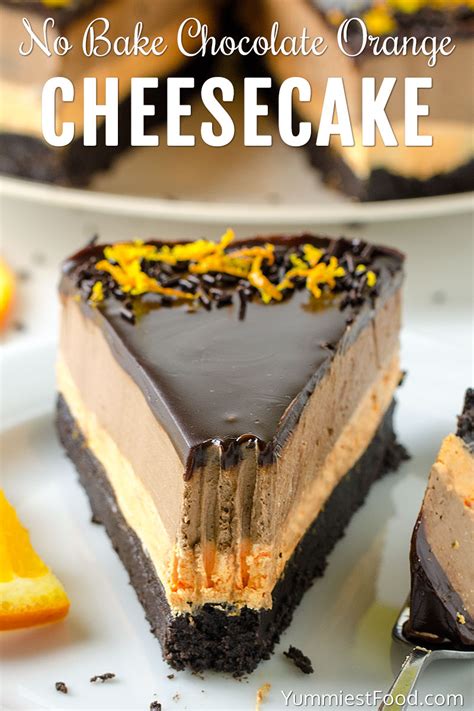 no-bake-chocolate-orange-cheesecake-yummiest-food image