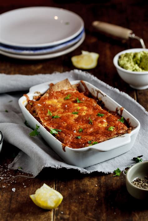 vegetarian-enchilada-casserole-simply-delicious image