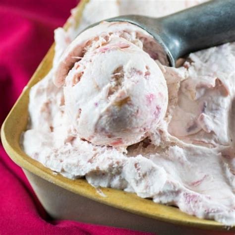 no-churn-rhubarb-ice-cream-recipe-is-easy-to-make image