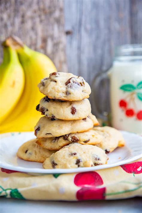 soft-fluffy-banana-cookies-the-kitchen-magpie image