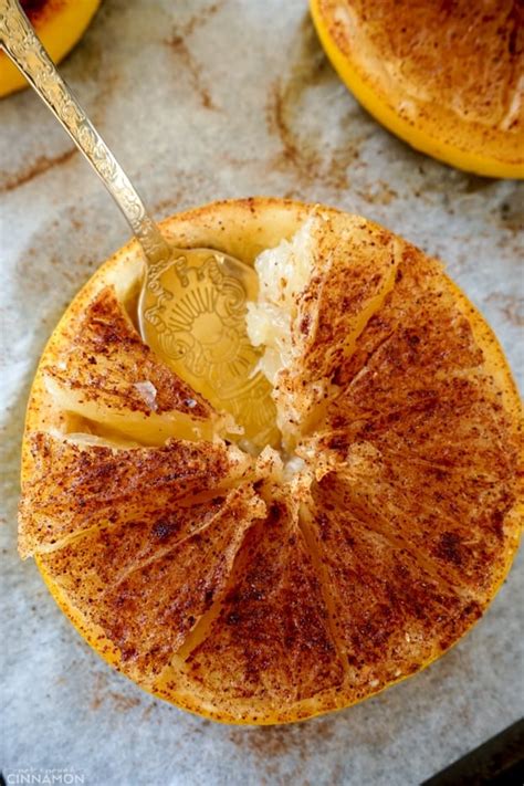 baked-grapefruit-with-maple-syrup-and-cinnamon image