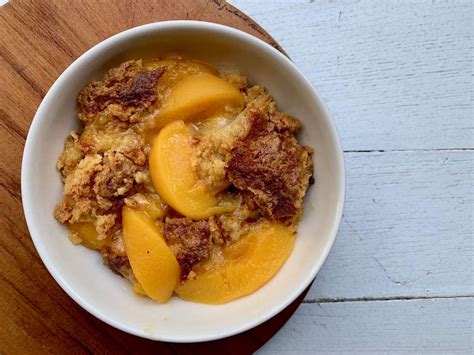 peach-dump-cake-recipe-southern-living image