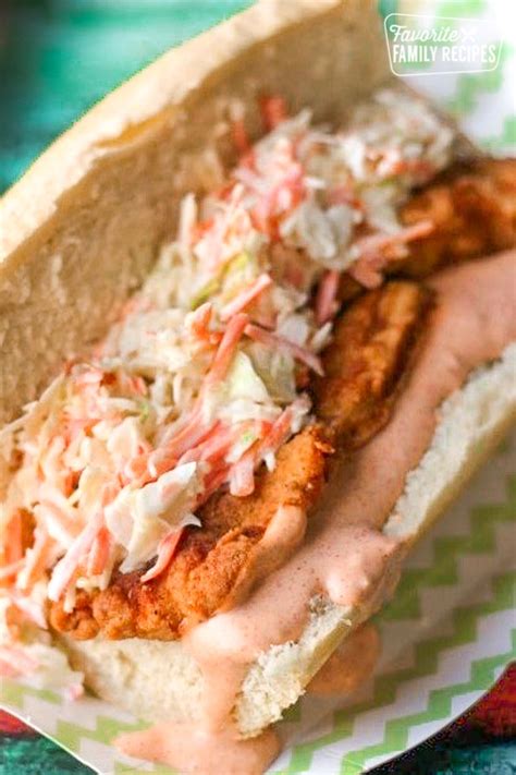 cajun-fried-chicken-po-boys-with-spicy-sauce image