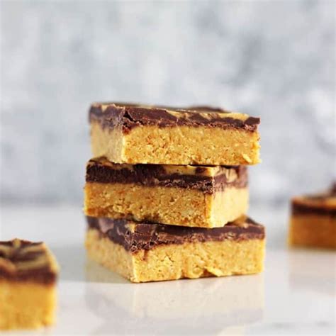 no-bake-chocolate-peanut-butter-slice-the-kiwi-country image