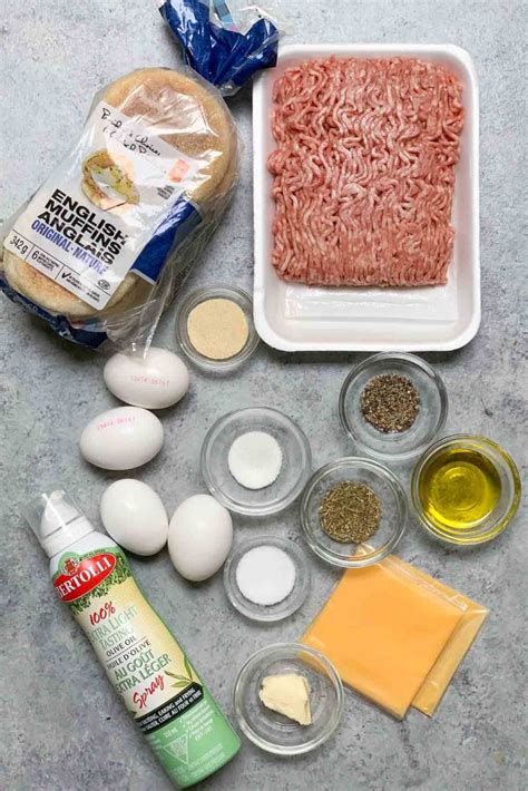 homemade-sausage-egg-mcmuffin-mcdonalds-copycat image