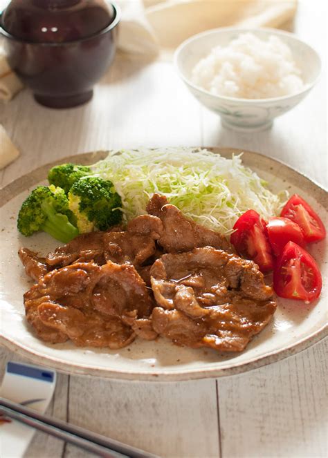 pork-shogayaki-ginger-pork-recipetin-japan image
