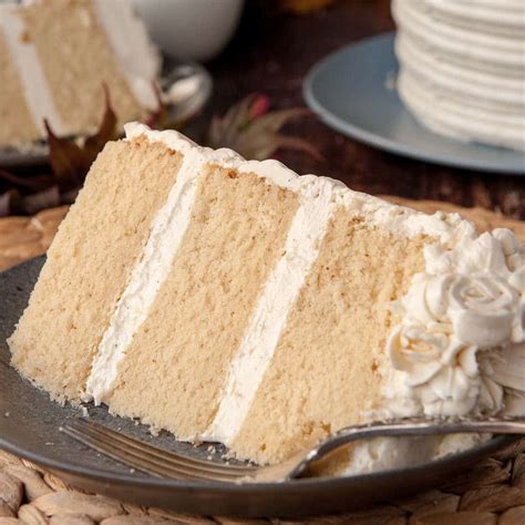 brown-butter-cake-vanilla-bean-buttercream-sugar image
