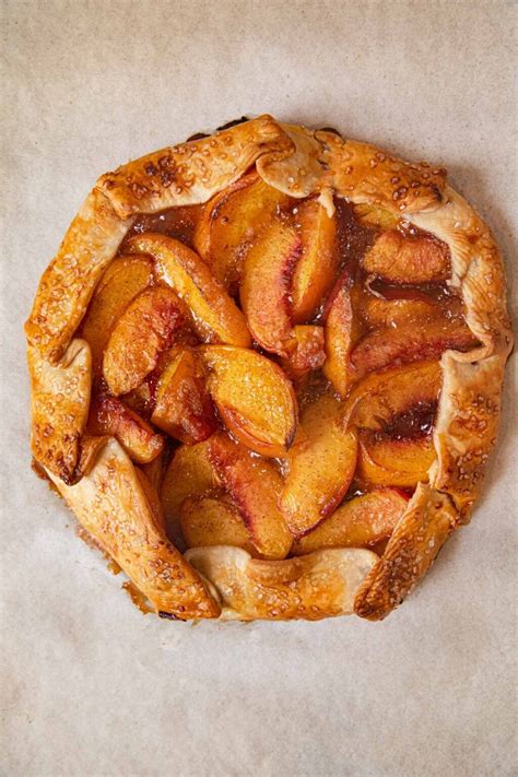 rustic-peach-galette-recipe-dinner-then-dessert image