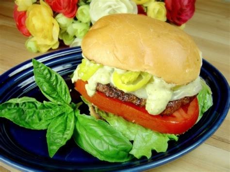 spicy-sicilian-burger-with-basil-mayo-palatable-pastime image