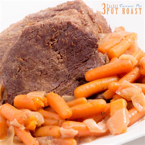 easy-and-delicious-3-packet-pot-roast-with-gravy image
