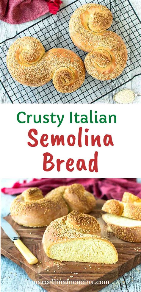 semolina-bread-pane-siciliano-marcellina-in-cucina image