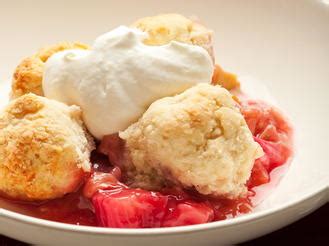 rhubarb-strawberry-cobbler-with-candied-ginger image