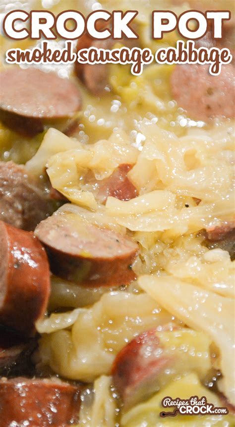 crock-pot-smoked-sausage-cabbage-low-carb image