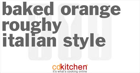 baked-orange-roughy-italian-style-recipe-cdkitchencom image