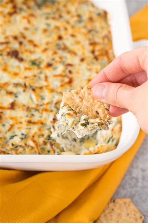 the-best-spinach-artichoke-dip-delicious-meets-healthy image