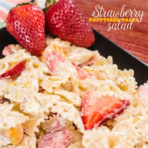 delicious-strawberry-poppyseed-pasta-salad-devour image