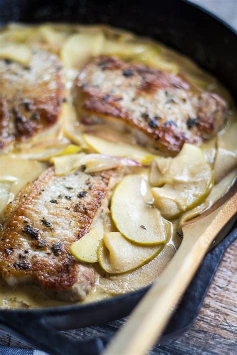 french-pork-chops-with-apple-cream-sauce-recipe-the image