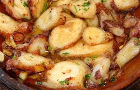 portuguese-roasted-octopus-with-garlic-sauce image