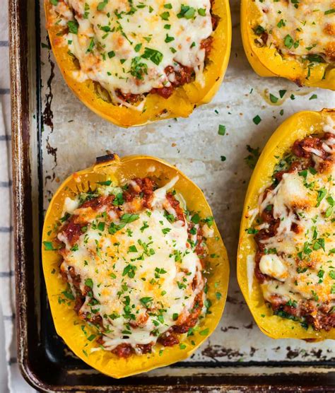 spaghetti-squash-lasagna-with-ground-turkey-and-spinach image