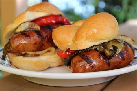 grilled-italian-sausage-with-sweet-sour-peppers-and image