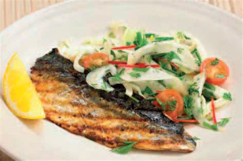 barbecued-mackerel-with-fennel-and-tomato-salad image