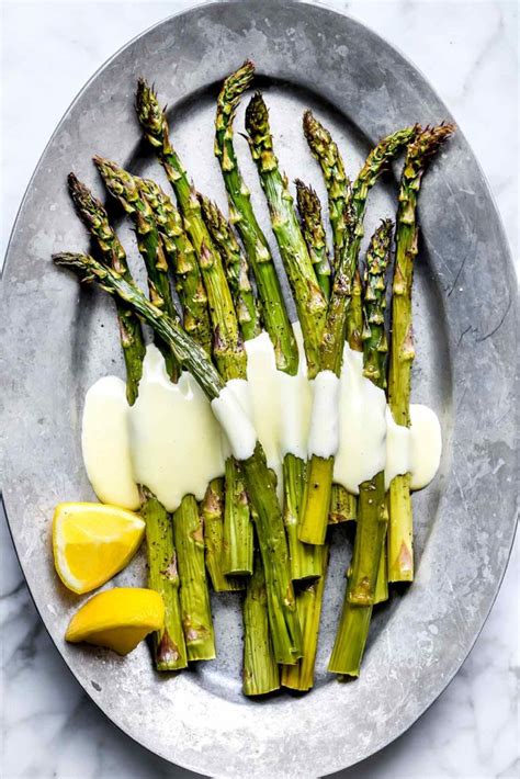 roasted-asparagus-with-hollandaise-foodiecrushcom image