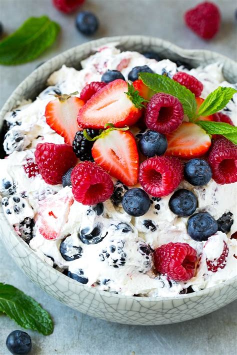 berry-cheesecake-salad-dinner-at-the-zoo image