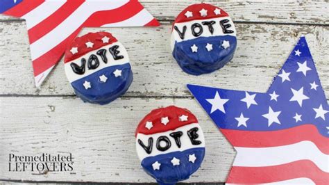 election-day-vote-button-chocolate-covered-oreos image
