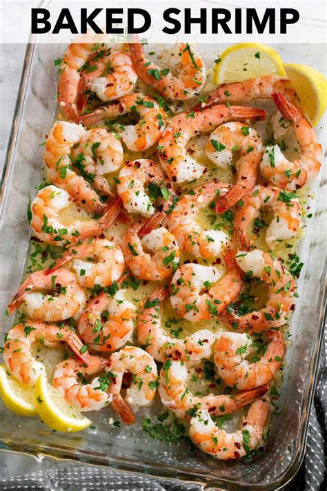 baked-shrimp-with-garlic-lemon-butter-sauce-cooking image