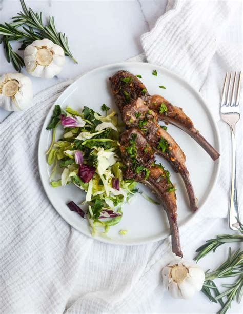 pan-seared-lamb-chops-with-rosemary-and-garlic image