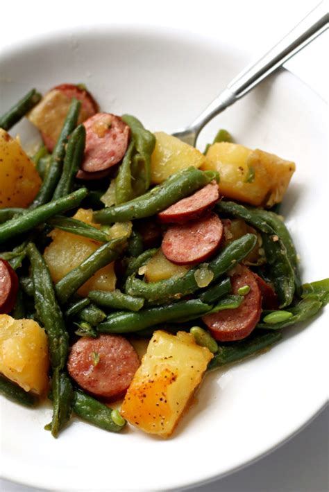 instant-pot-smoked-sausage-green-beans-and-potatoes image