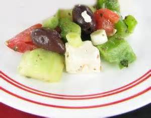 greek-salad-with-kalamata-olives-and-goat-cheese image