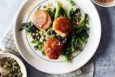 scallops-peas-with-mint-gremolata-from-gail image