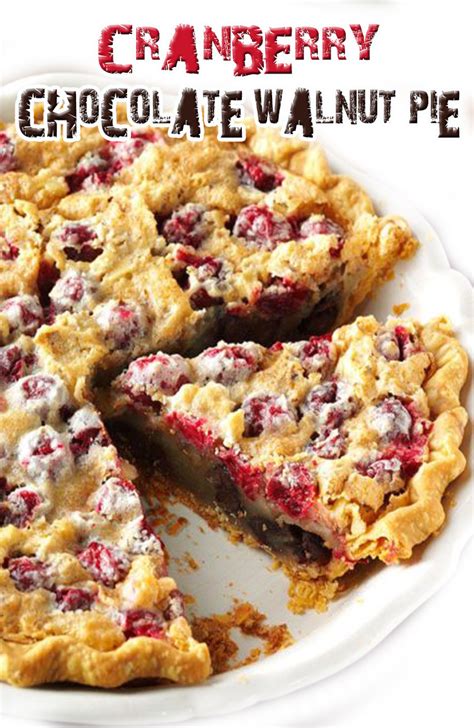 cranberry-chocolate-walnut-pie-complete image