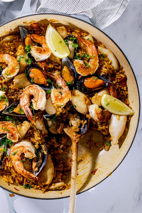 seafood-paella-simply-delicious image
