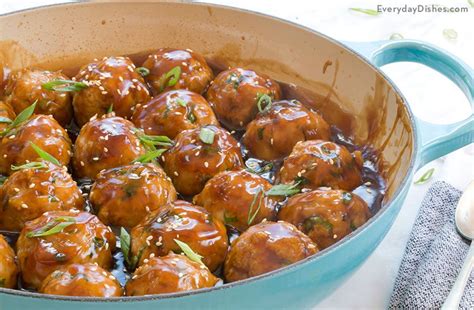 worlds-best-teriyaki-meatballs-recipe-everyday-dishes image