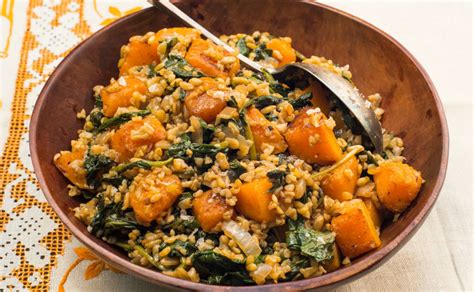 freekeh-with-kale-butternut-squash-and-smoked-salt image