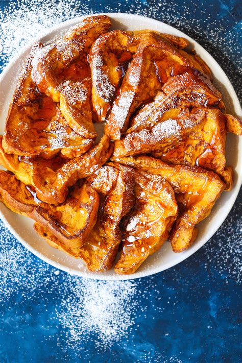 pumpkin-spice-french-toast-damn-delicious image