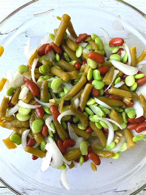 3-bean-salad-recipe-with-lima-kidney-and-green-beans image