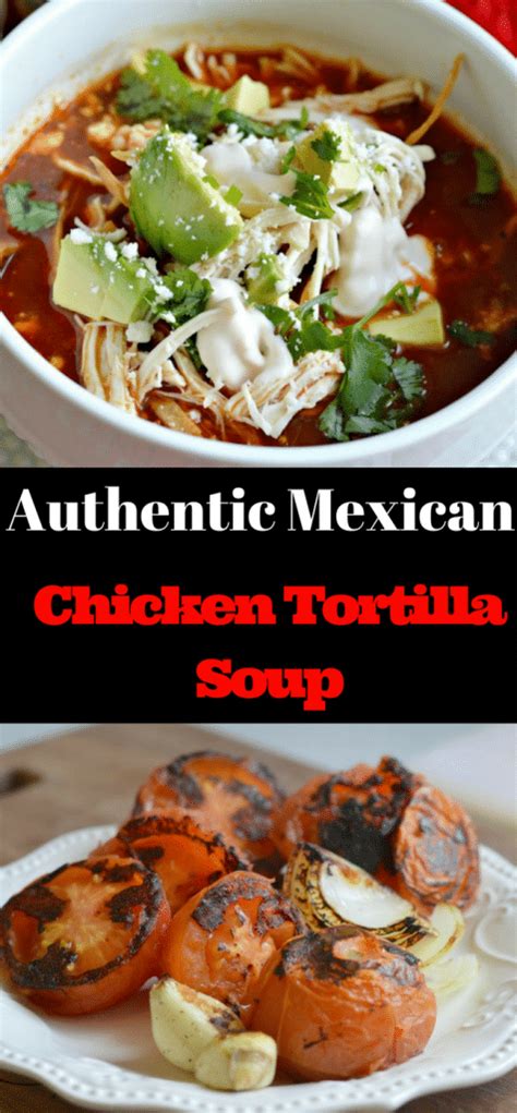 authentic-mexican-chicken-tortilla-soup-recipe-easy image