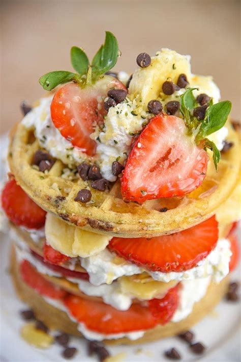 strawberry-banana-waffle-breakfast-know-your-produce image