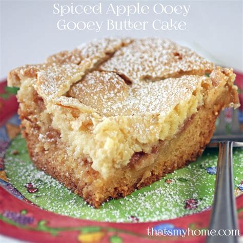 spiced-apple-ooey-gooey-butter-cake-recipes-food-and-cooking image