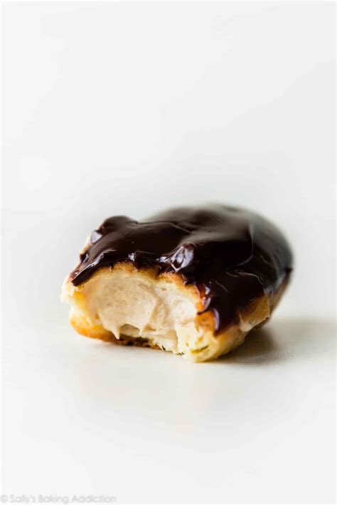 homemade-eclairs-with-peanut-butter-mousse-filling image