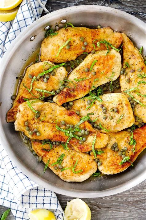 classic-chicken-piccata-with-lemon-butter-caper-sauce image
