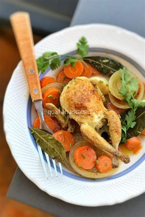 best-quail-en-escabeche-recipe-simple-tasty-good image