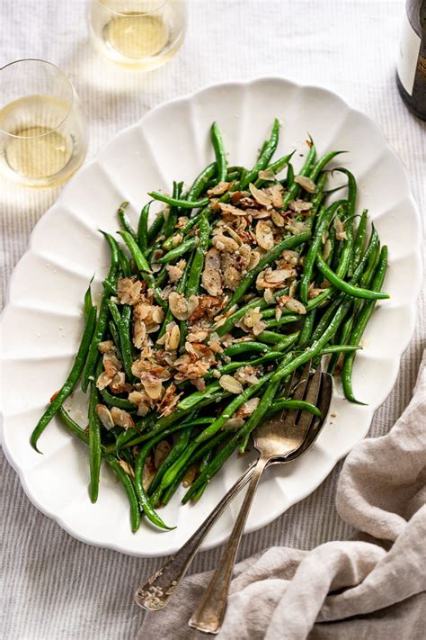 one-pan-sauted-green-beans-almondine-fork-in-the image