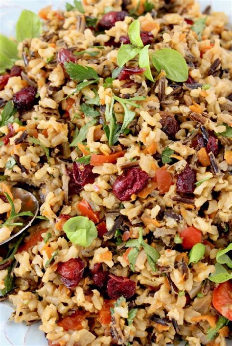 thanksgiving-wild-rice-pilaf-recipe-veggie-society image
