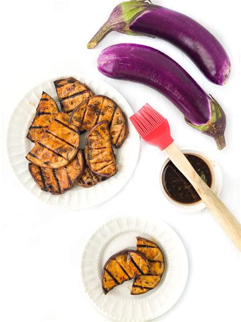 grilled-marinated-eggplant-recipe-easy-sweet-spicy image