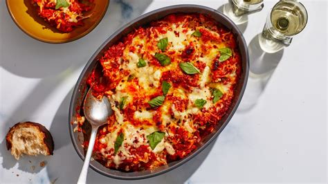 baked-ziti-style-spaghetti-squash-recipe-bon-apptit image